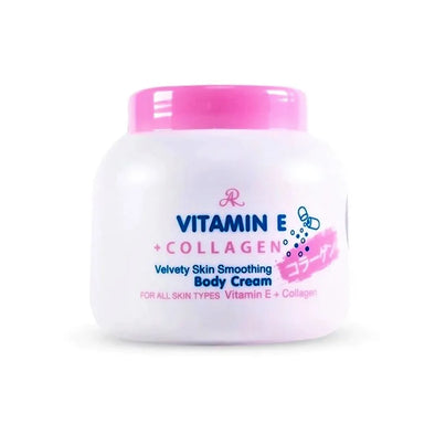 AR Vitamin E + Collagen Body Cream for All Skin Types - 200 ml