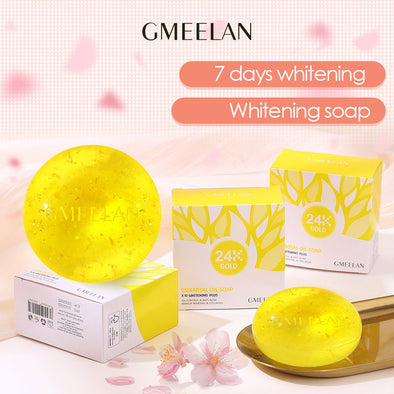 Gmeelan 24K Gold Essential Oil Soap X10 Brightening Plus 100g