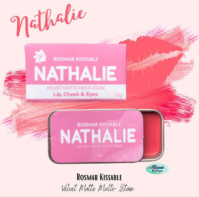 Rosmar Kissable Velvet Matte Multi Stain 10g (For Cheeks & Lips)