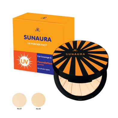 AR Sunaura UV Foundation Powder No.01 & No.02 (13g)