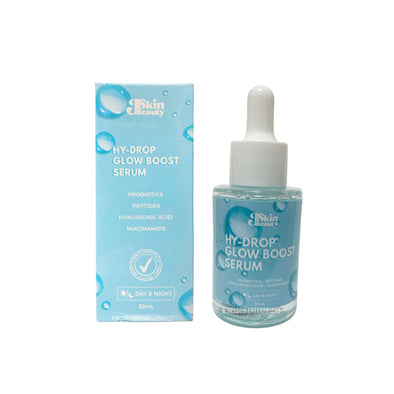 JSkin Beauty Hy-Drop Glow Boost Serum Probiotics & Peptides 30ml