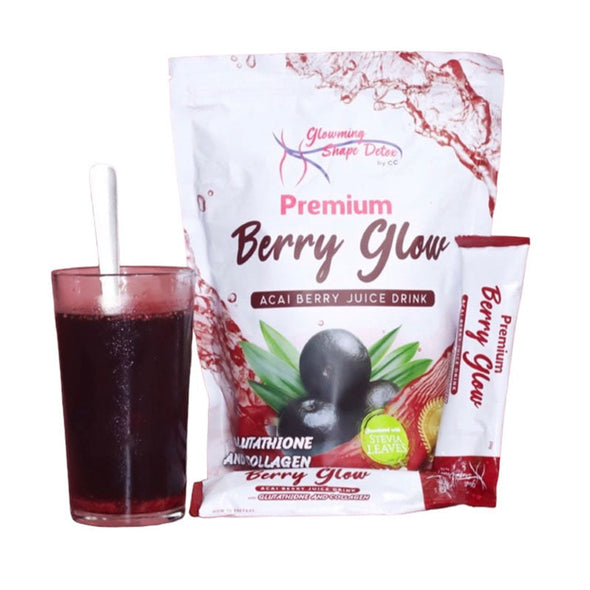 Glowming Shape Detox Premium Berry Glow Acai Berry Juice Drink & Coffee Shape Coffee Drink