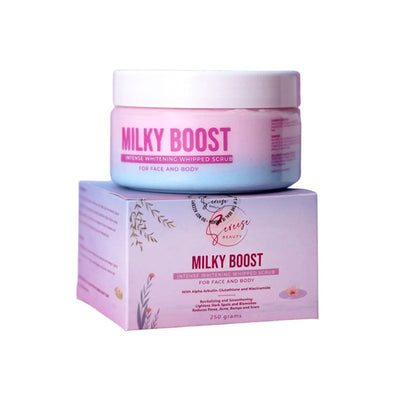 Sereese Beauty Milky Boost Intense Whitening Whipped Scrub For Face & Body 250g