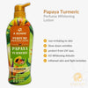 A Bonne Papaya Turmeric Perfume Whitening Lotion Smooth And Healthy Skin Fight blemishes wrinkles 500ml