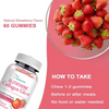 Nature Glow Glutathione Collagen Glow Gummies ( Strawberry & Cranberry )