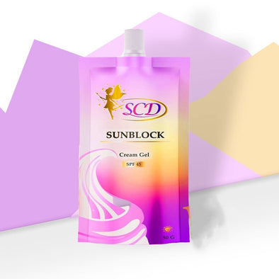 SCD SUNBLOCK CREAM GEL SPF45 50g.